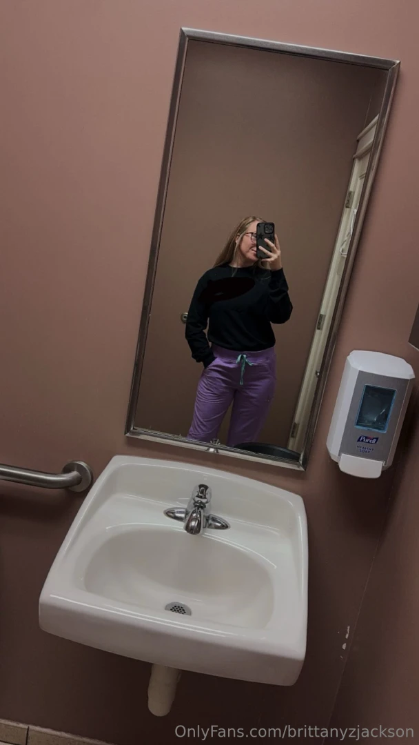 It s a great day to wear purple scrubs who wants to see what s under 