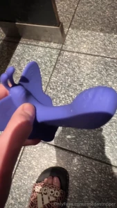 I had a little fun during dinner while he controlled this toy and did