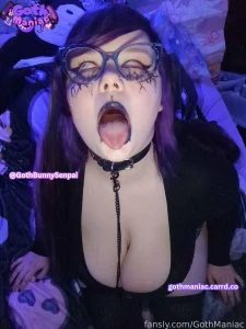 A h e g a o g o t h goth ahegao glasses bigtits oppai part 4