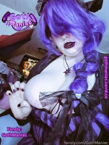 Goth doll summoned to ruin ur week tongue out tits fat amp