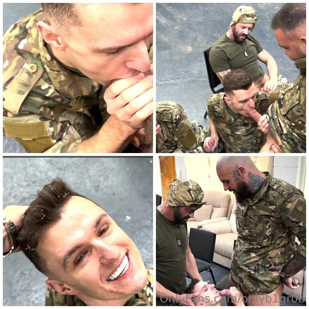 The army orgy to watch the full video 