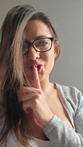 Come and join me for a risky show behind my cleaners back