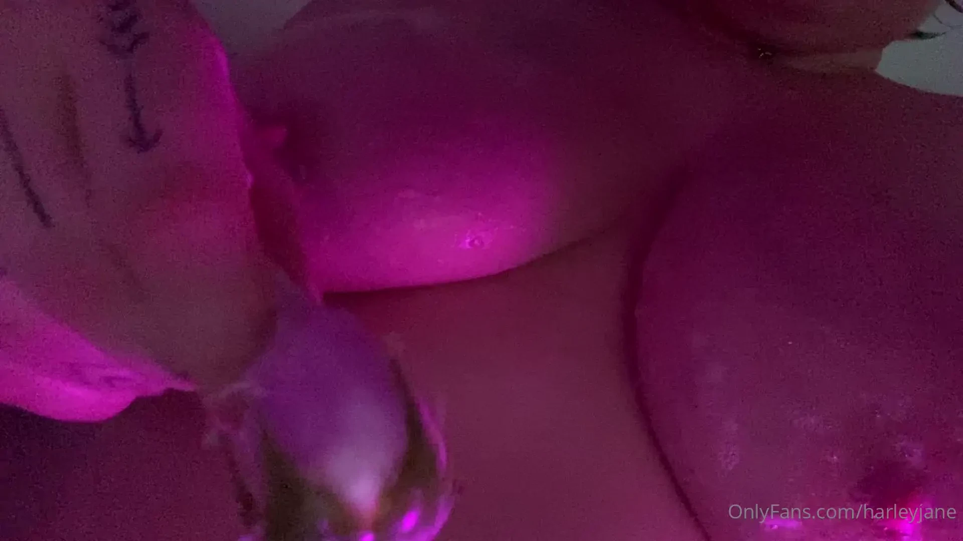 Getting my nipples all soapy 