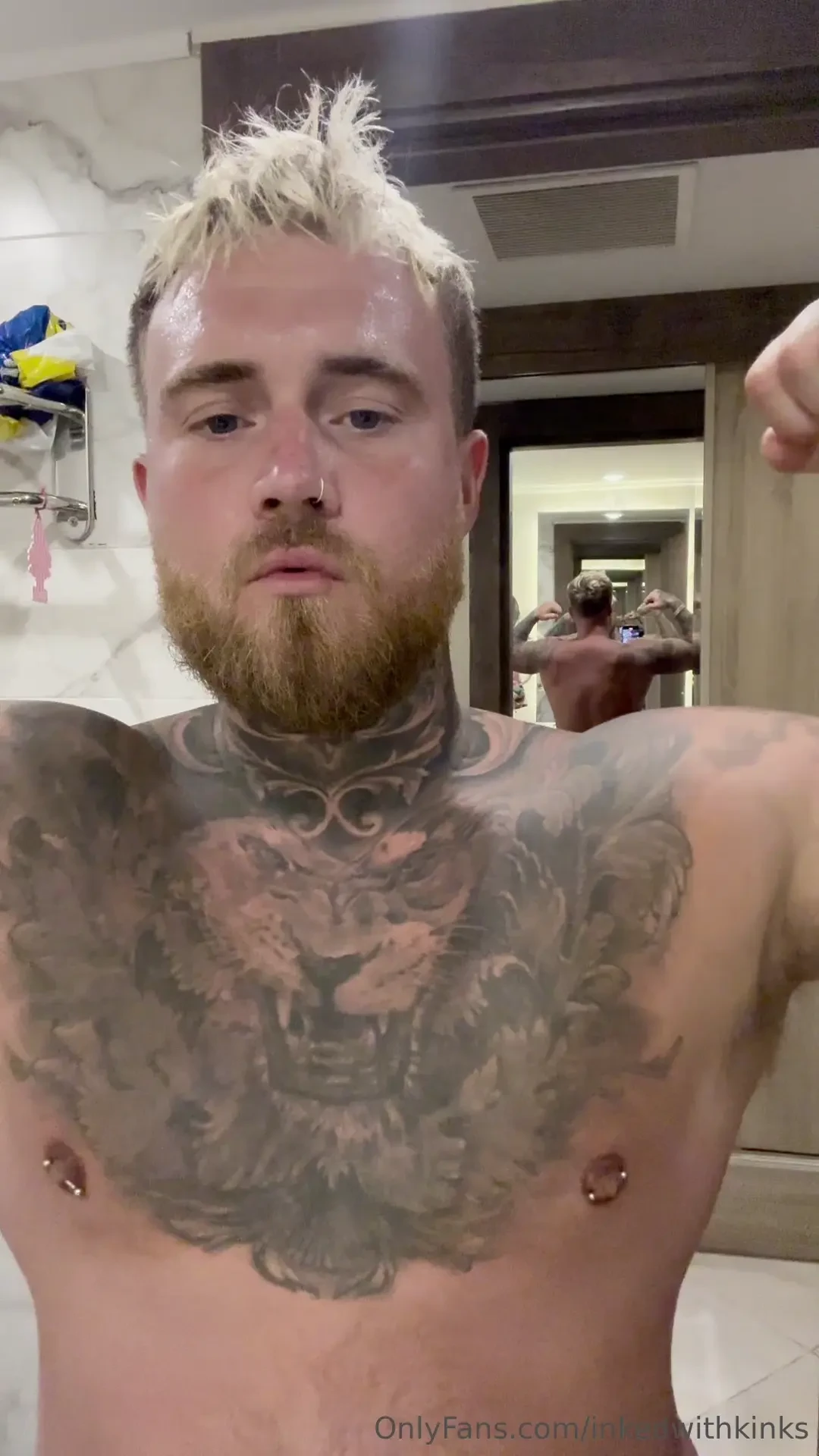 Not the only muscle im flexing 