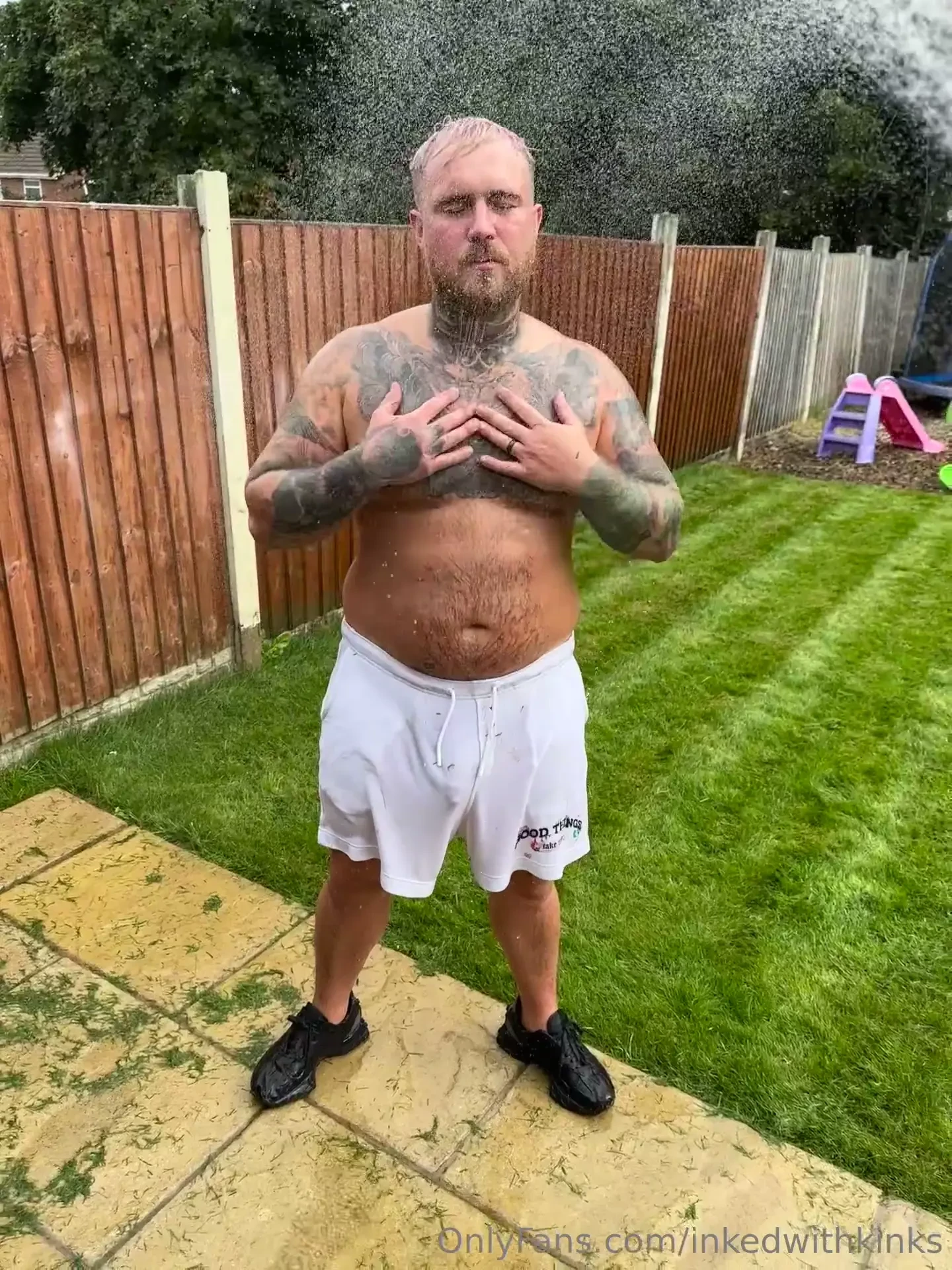 Nothing better after a garda day graft in the garden 