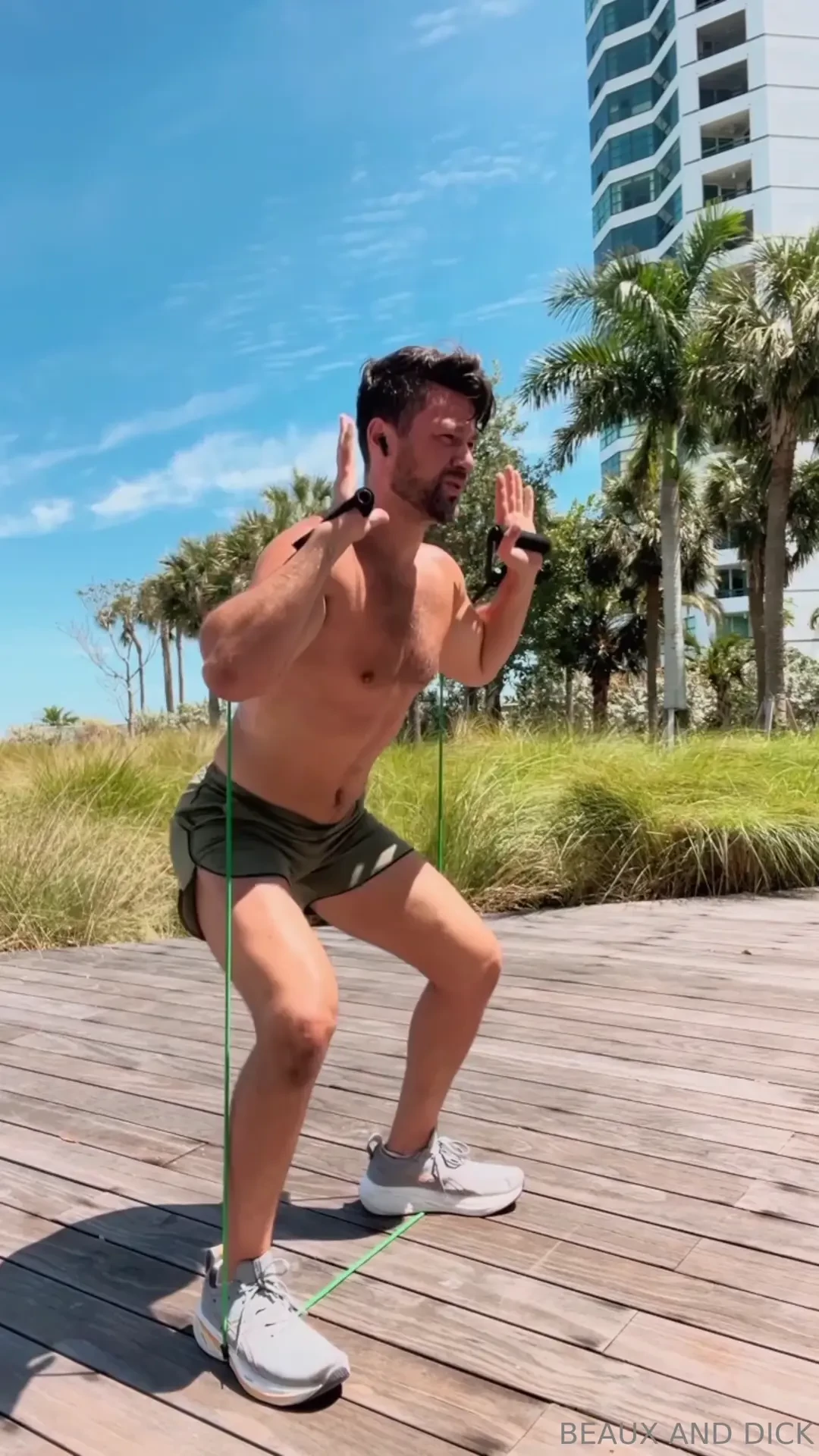 Workouts and backyard loads 