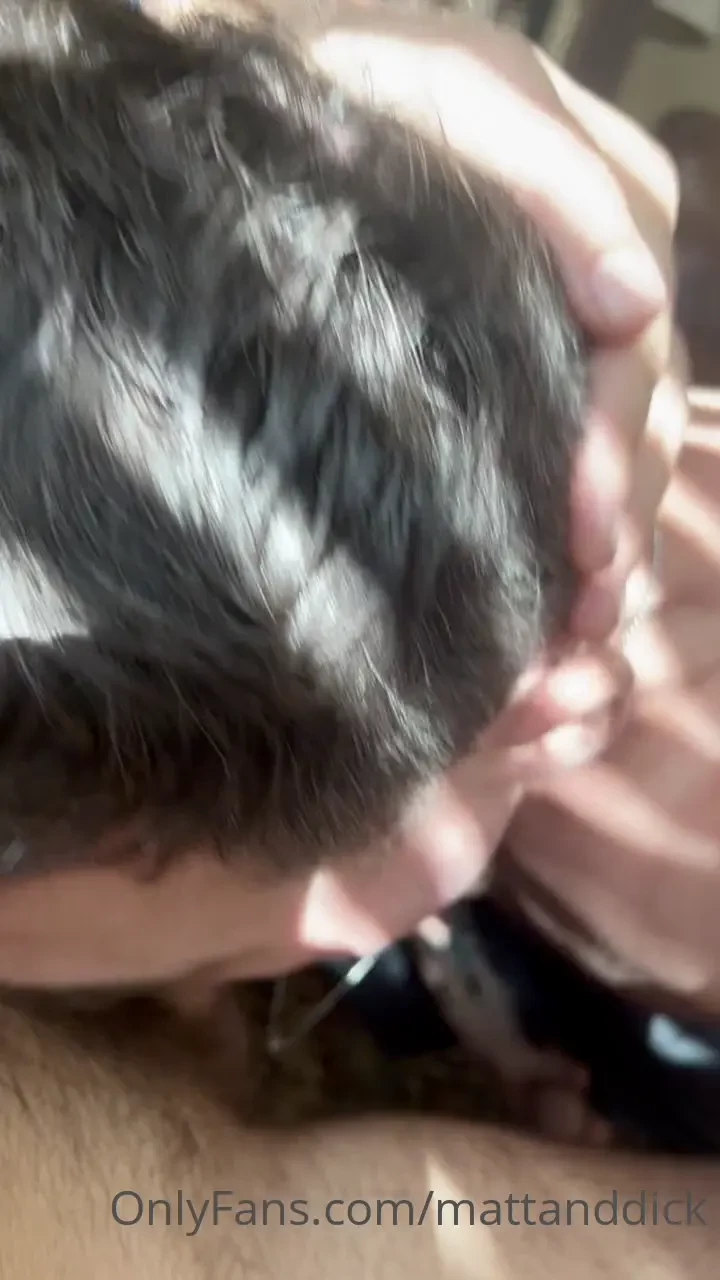 Dad gets a load from his boy 