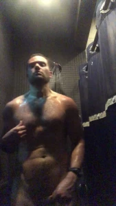 Who jerks off in the shower at the gym it s one of my favorite places