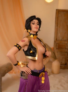 This vest barely covers my boobs heh fyp sexycosplay bigboobs boobs part 1