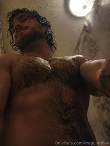 Shower head you better keep eye contact