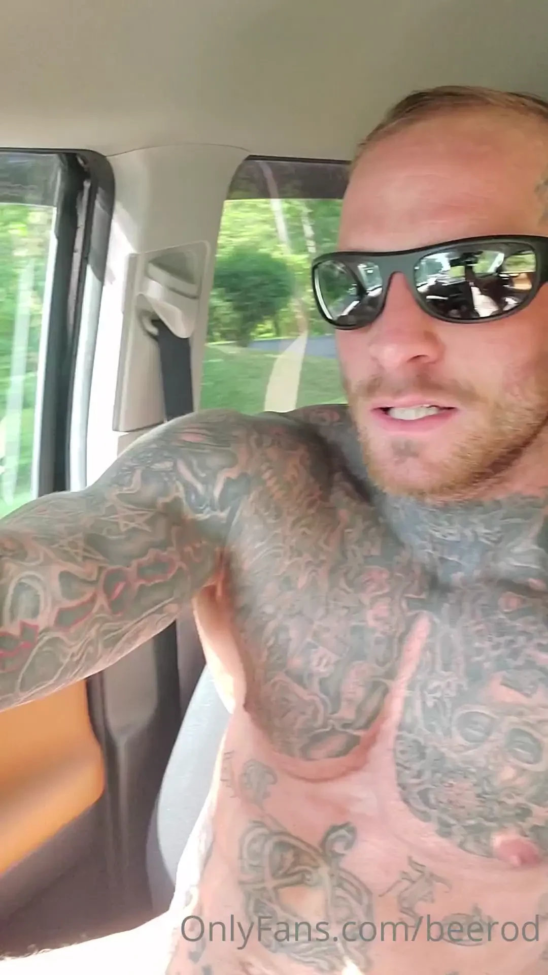 Driving fully naked next time it actually is kind of freeing 