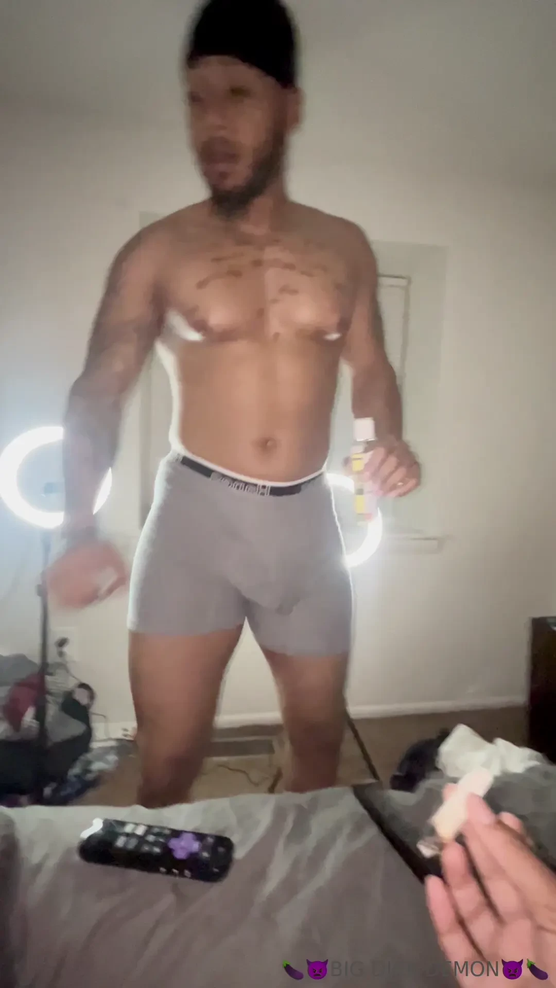 You wanna see the how i punished this naughty check dm this morning part 1 