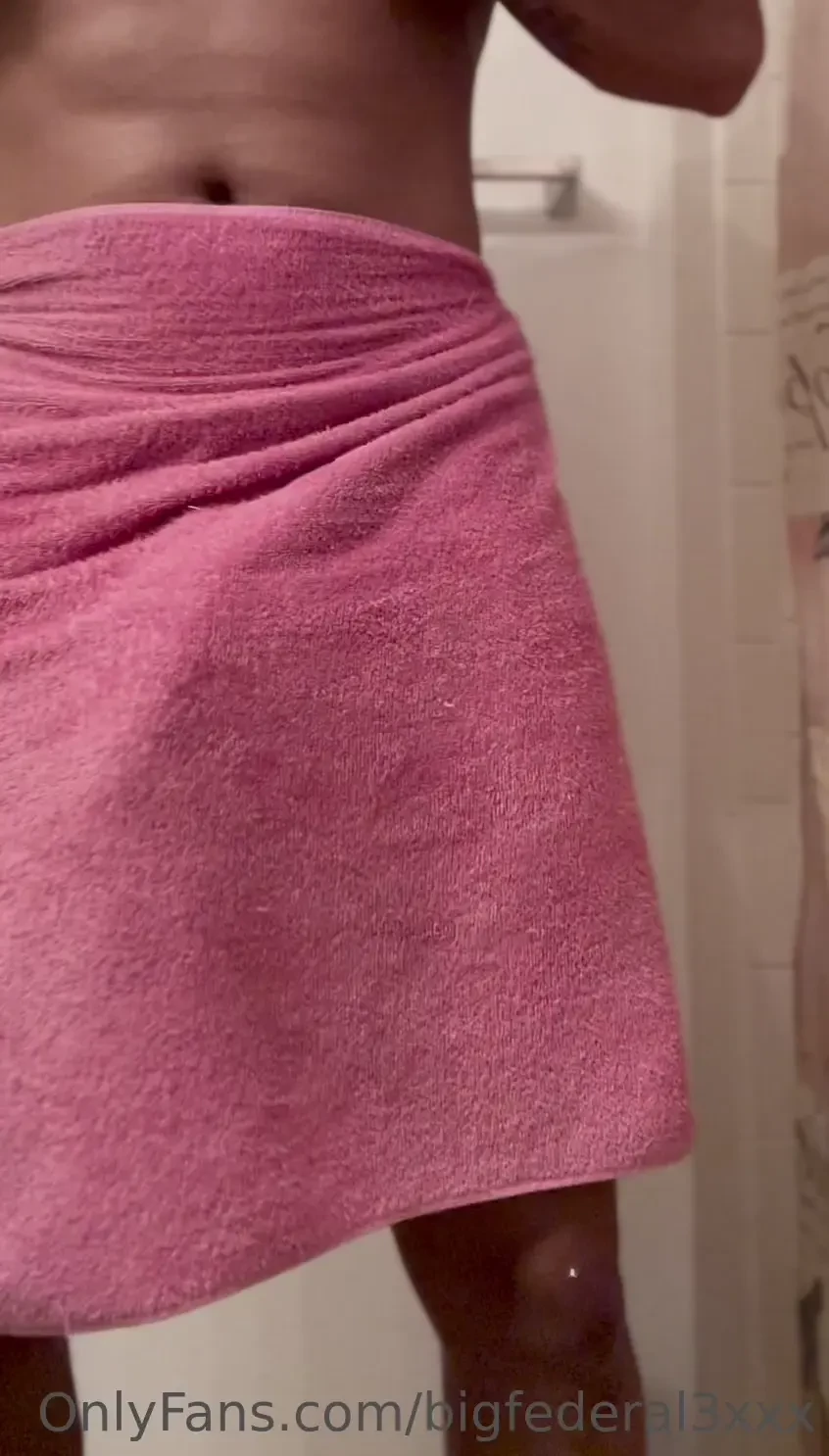 Morning shower was cool 