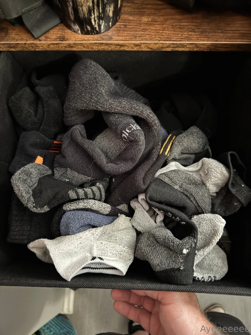 Time to clean out the sock and boxer briefs drawer 