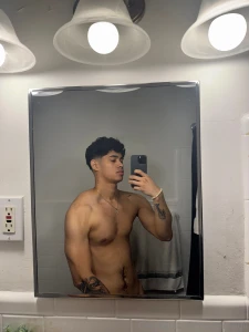 Let me bend you over in front of this mirror