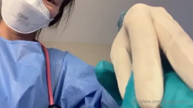 Gloved amp masked asian amp milf dental exam you ve come in for a 
