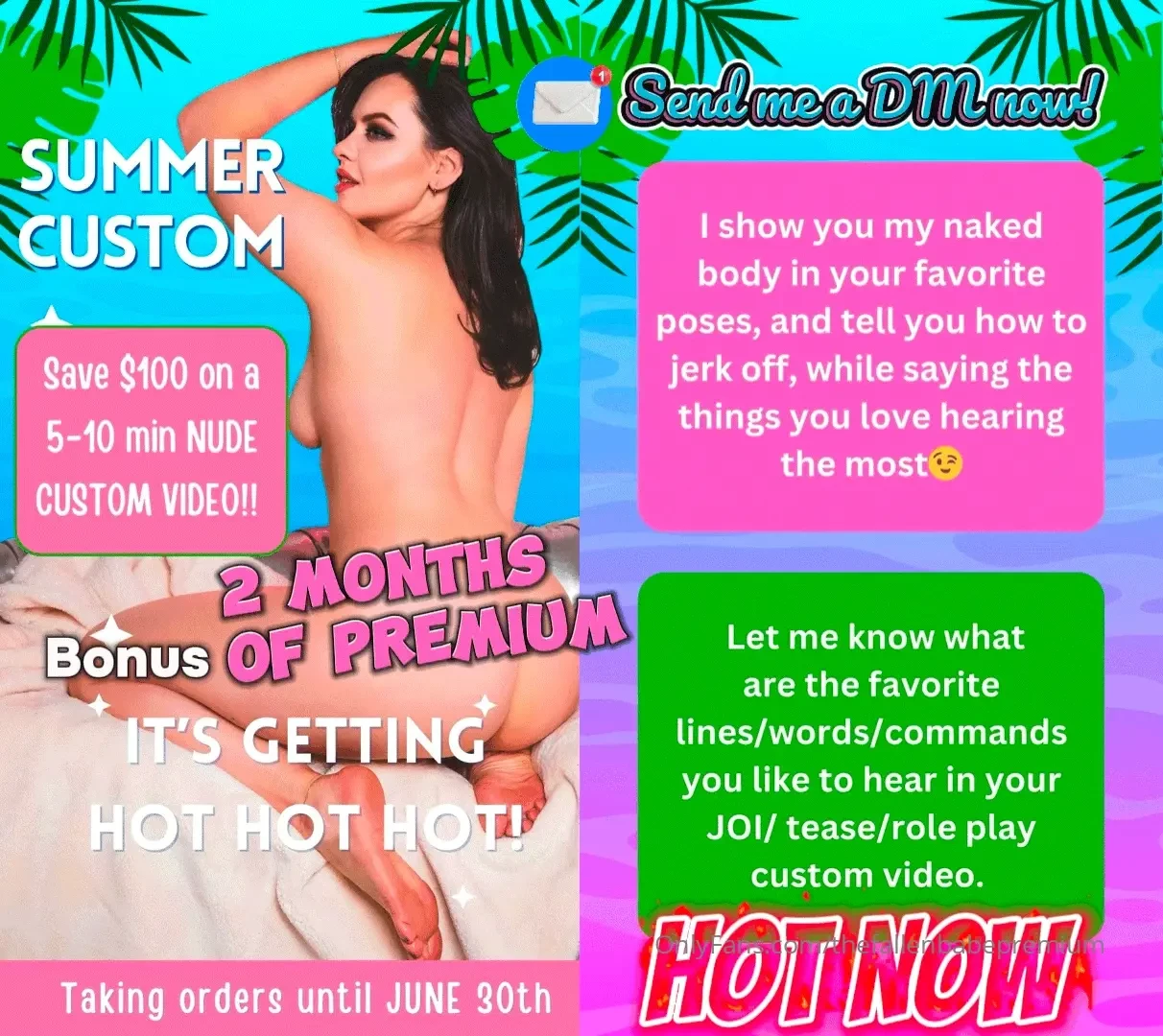 Save 100 on your nude 5-10 min custom video new summer offer it s 