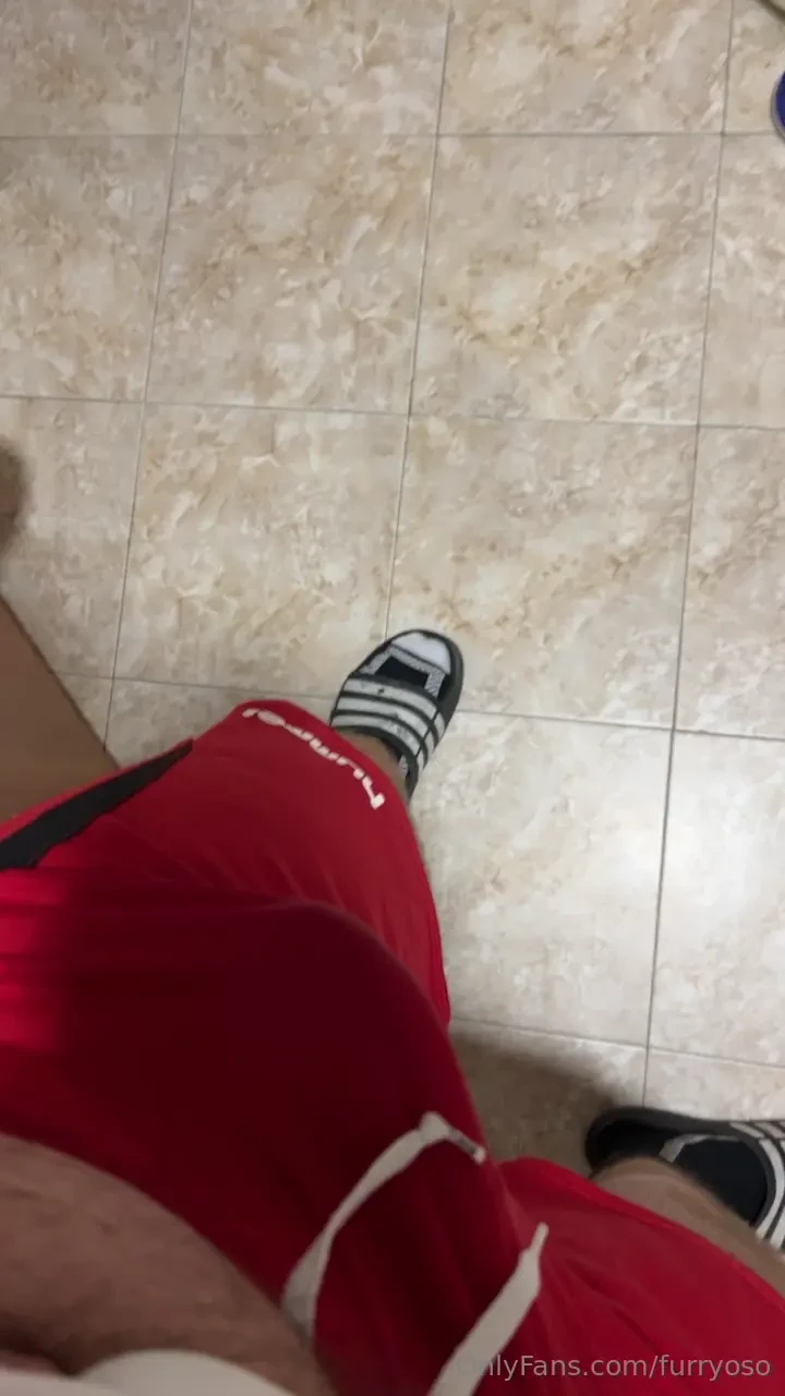 Spit and precum after a good workout get on you knees and start 