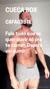 O boy de cada cueca