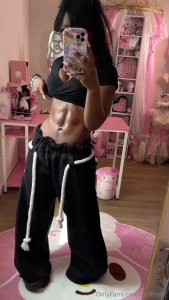 Flexing with new fit today