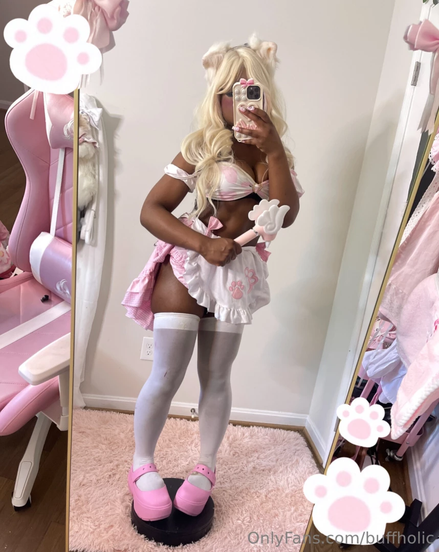 Finally got my magical maid kitty and toy photoshoot 