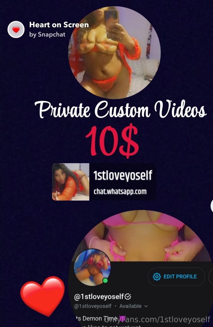 Private custom videos 