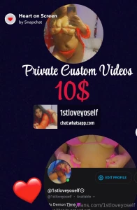 Private custom videos