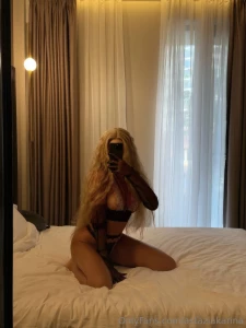 A mirror by the bed is very sexy isn t it you can watch the curves of
