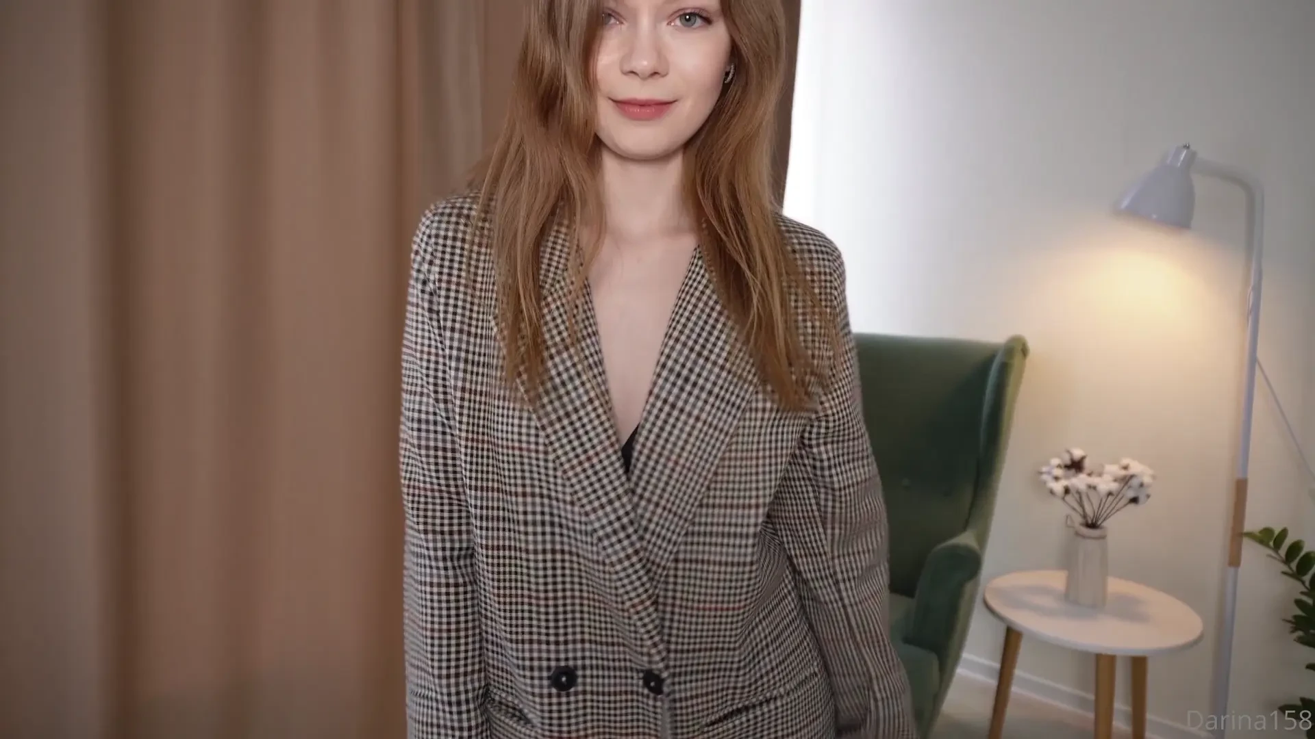 Striptease in tights 