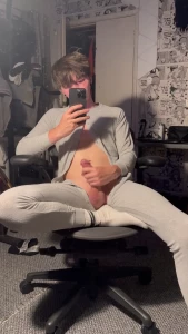 Had a cold past couple days won t stop me stroking my cock tho