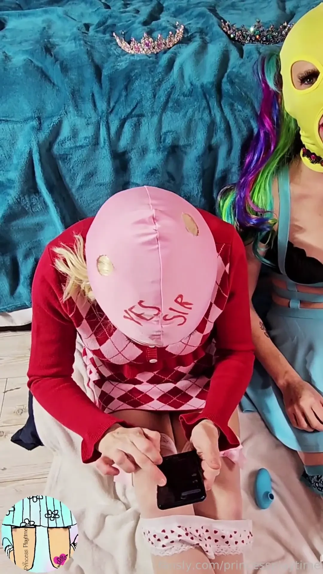 Behind-the-scenes aren t the princesses cute princessplaytime princess 