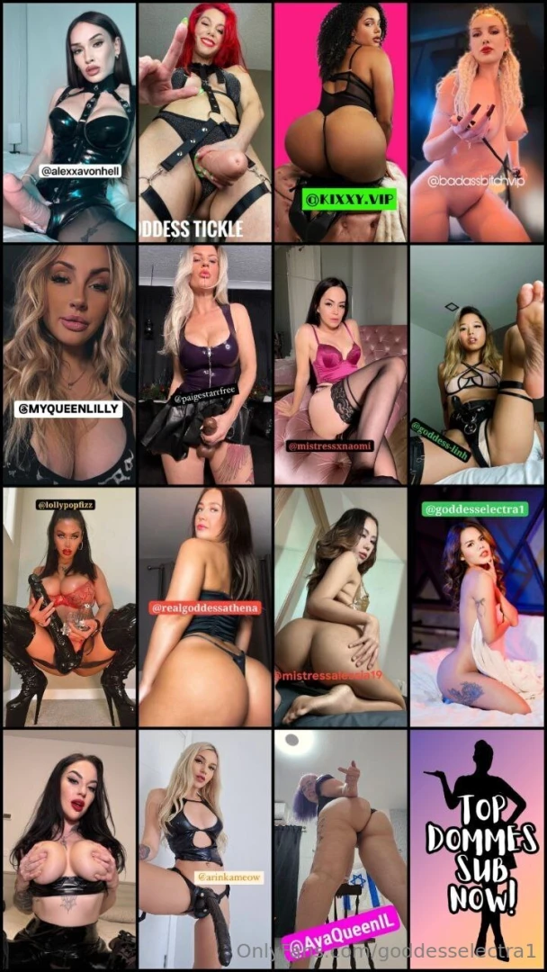 Cure january blues with the top femdom queens of onlyfans sub amp part 5 