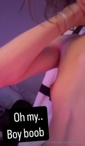 Petite boy boob 3 cant wait till they a little bigger but i hope not