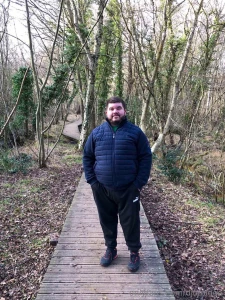This morning i took a stroll through the woods and it was one of the