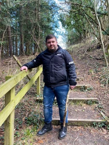 I went for a walk in sundon hills park near luton i was armed with a