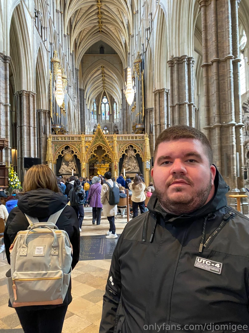 Here i am at westminster abbey 2 weeks ago where the coronation is part 2 
