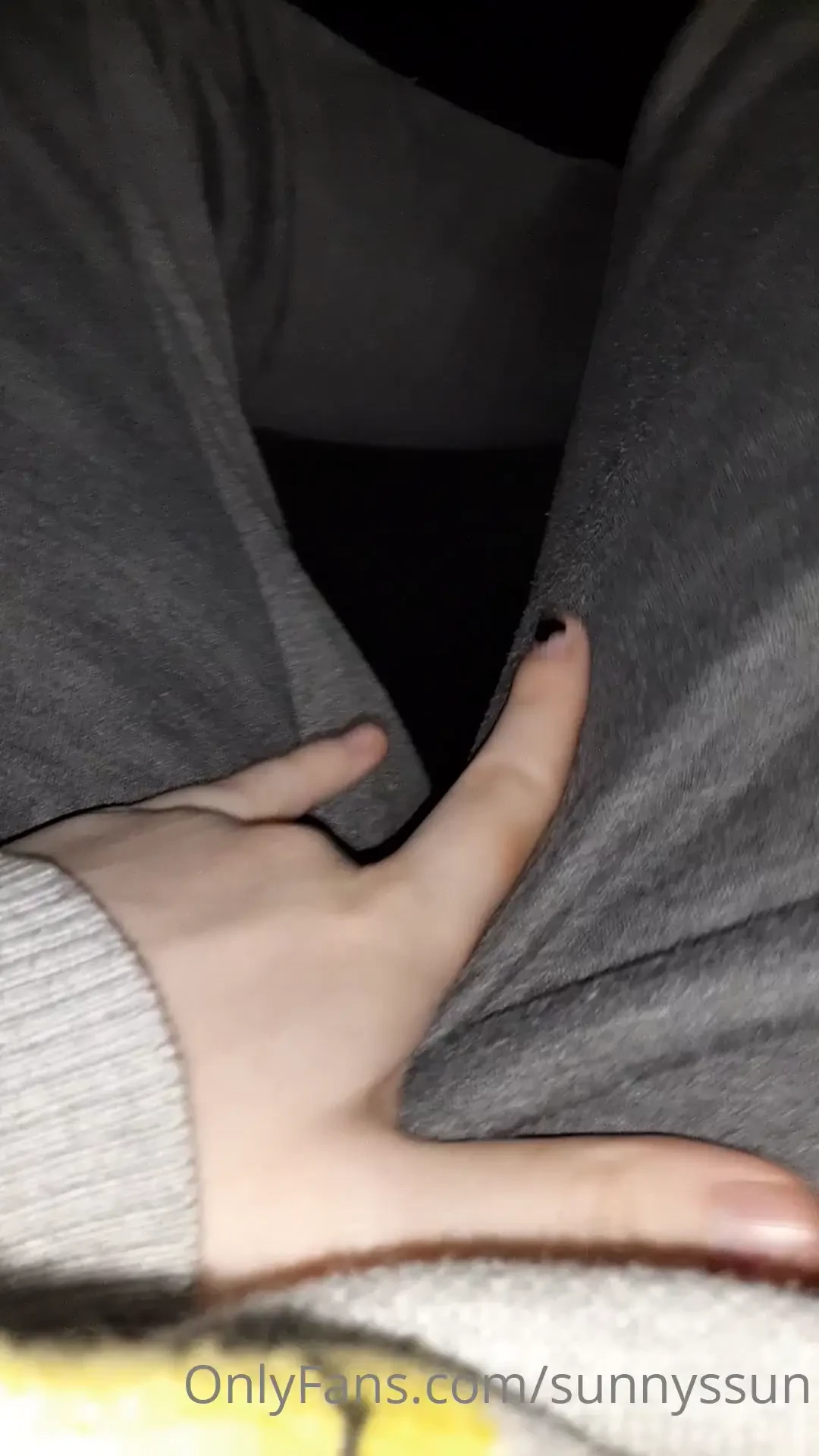 In the trunk of my friends van but i can help touching myself 