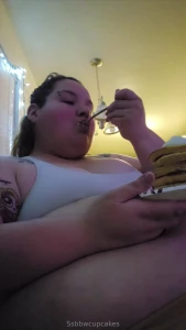 Just having some late night waffles as a snack before bed video cut