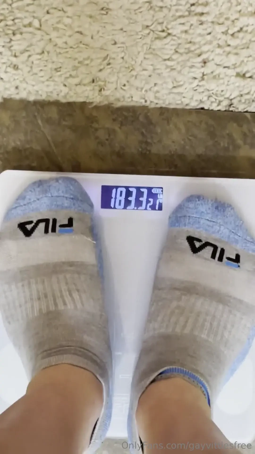 Time to weigh myself just because it has been awhile anyone like men 