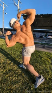 Relaxing after a hard workout gotta keep in shape part 2