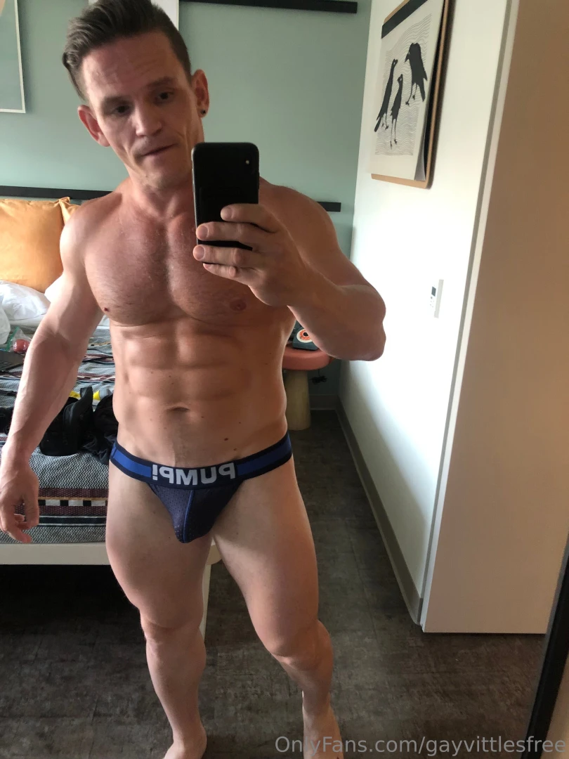 Fresh from my workout and ready to show off all these hard-earned 
