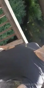 Out enjoying the sunshine