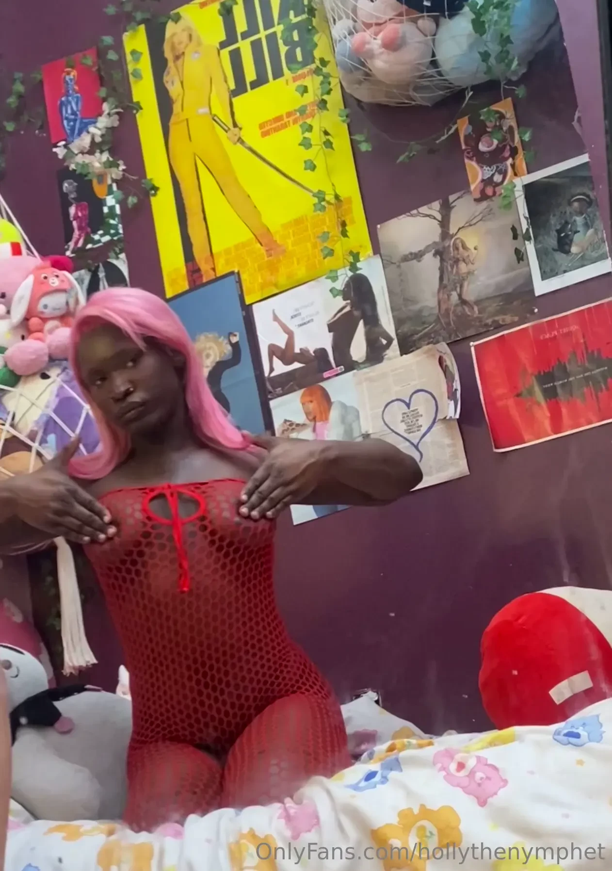 Never beating the self obsessed nymphet allegations 