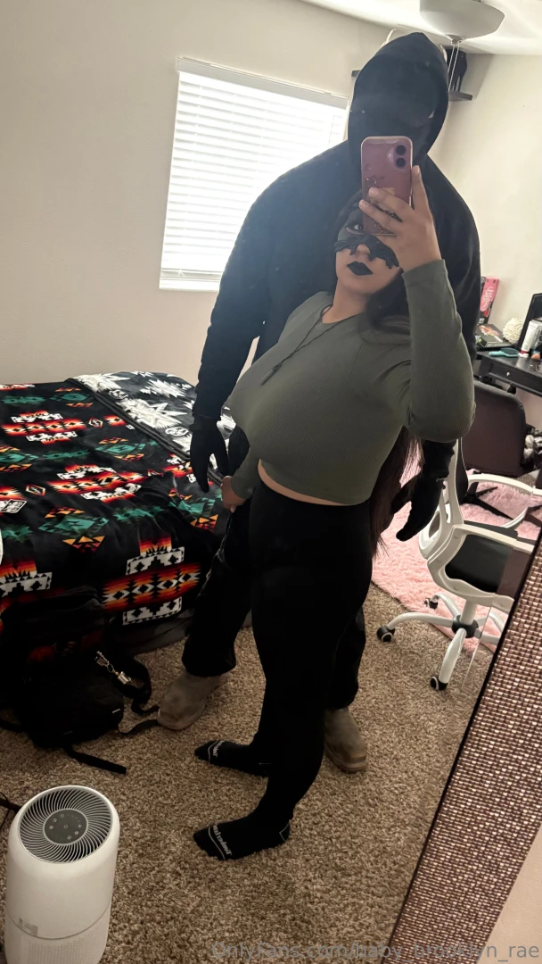 We love playing with my giant fake tits they feel so real super part 13 