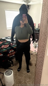 We love playing with my giant fake tits they feel so real super part 16