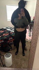 We love playing with my giant fake tits they feel so real super part 9