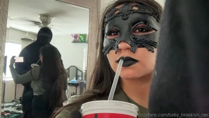 We love playing with my giant fake tits they feel so real super part 7