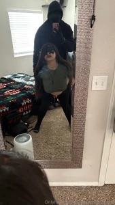 We love playing with my giant fake tits they feel so real super part 21