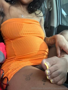 I never got to show my toes off like that