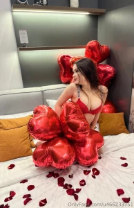 The hearts are covering but you can still see there s something what